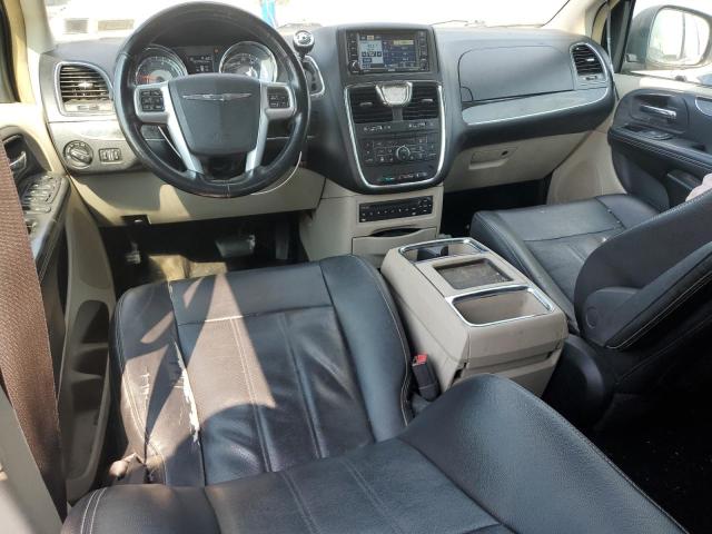 2C4RC1CG2CR340693 - 2012 CHRYSLER TOWN & COU TOURING L GRAY photo 8