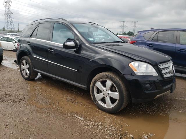 4JGBB8GB9AA574449 - 2010 MERCEDES-BENZ ML 350 4MATIC BLACK photo 4