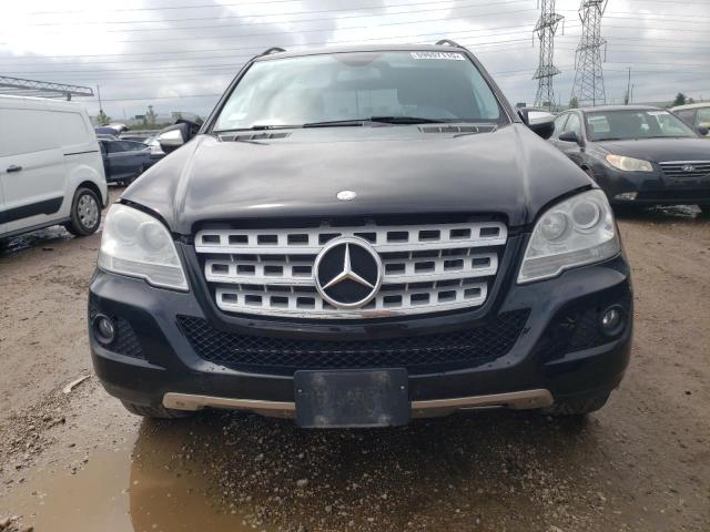 4JGBB8GB9AA574449 - 2010 MERCEDES-BENZ ML 350 4MATIC BLACK photo 5