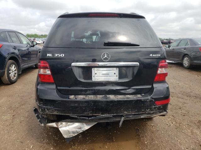 4JGBB8GB9AA574449 - 2010 MERCEDES-BENZ ML 350 4MATIC BLACK photo 6