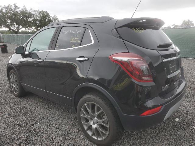 KL4CJ1SB3JB603829 - 2018 BUICK ENCORE SPORT TOURING BLACK photo 2