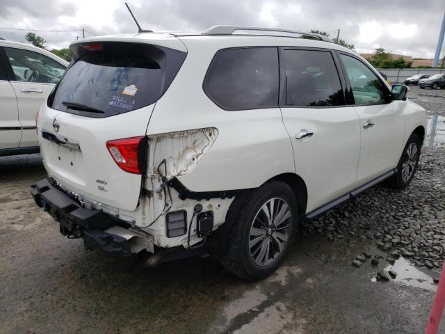 5N1DR2MMXHC630338 - 2017 NISSAN PATHFINDER S WHITE photo 3