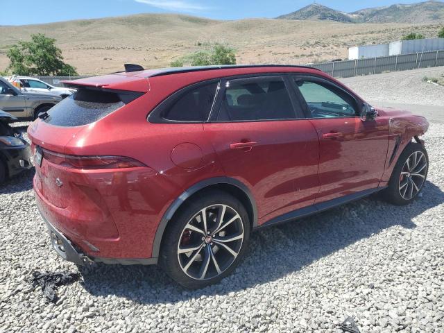 SADCZ2EE3MA684839 - 2021 JAGUAR F-PACE SVR RED photo 3