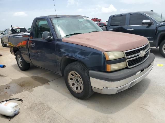 1GCEC14X97Z176075 - 2007 CHEVROLET SILVERADO C1500 CLASSIC Mavi foto 4