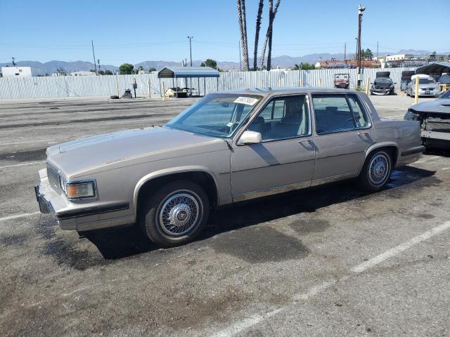 1G6CB6986F4370991 - 1985 CADILLAC FLEETWOOD GOLD photo 1