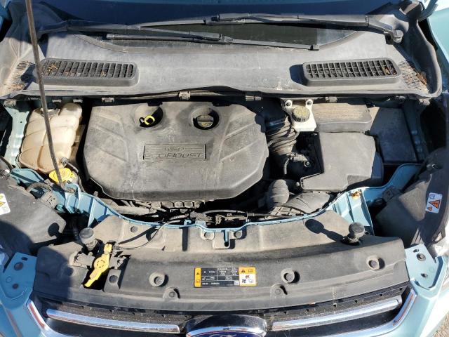 1FMCU0J99DUD08793 - 2013 FORD ESCAPE TITANIUM TURQUOISE photo 12