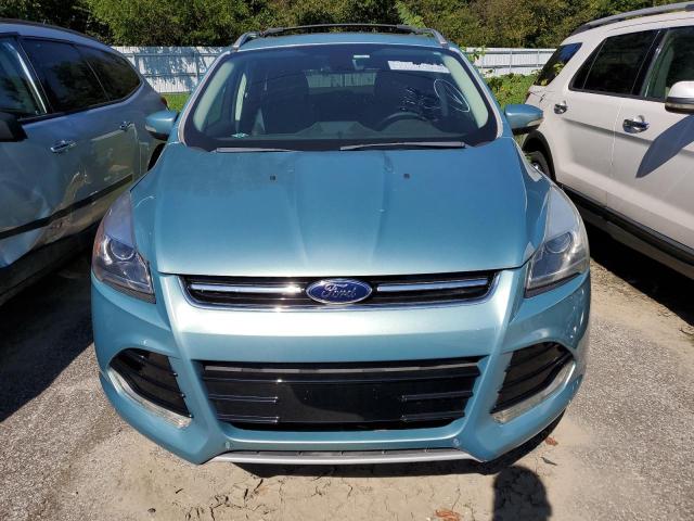 1FMCU0J99DUD08793 - 2013 FORD ESCAPE TITANIUM TURQUOISE photo 5