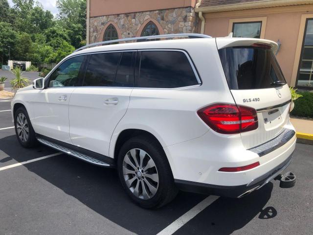 4JGDF6EE7HA769538 - 2017 MERCEDES-BENZ GLS 450 4MATIC WHITE photo 2