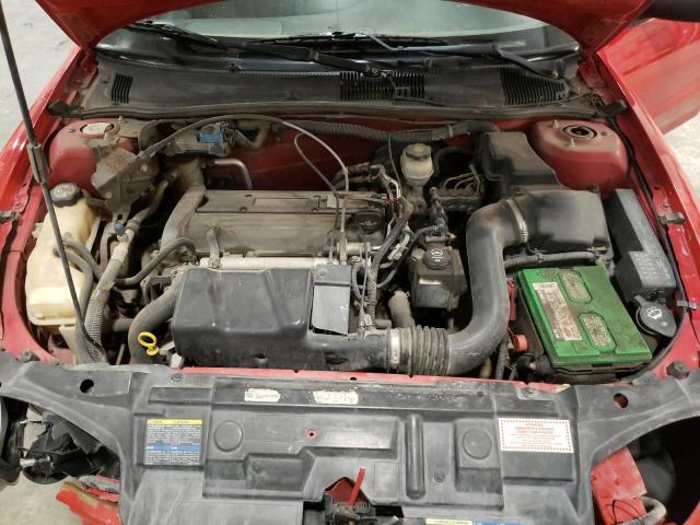 1G1JC52F937253980 - 2003 CHEVROLET CAVALIER RED photo 11