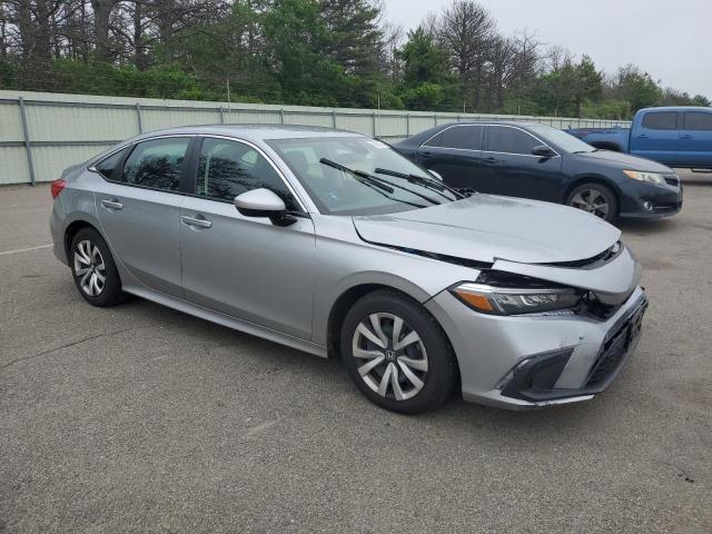 2HGFE2F20PH566568 - 2023 HONDA CIVIC LX 银色 照片 4