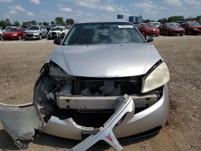 1G2ZG57N674202382 - 2007 PONTIAC G6 BASE SILVER photo 5