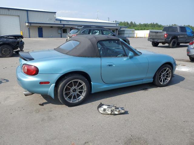 JM1NB353810212585 - 2001 MAZDA MX-5 MIATA BASE BLUE photo 3