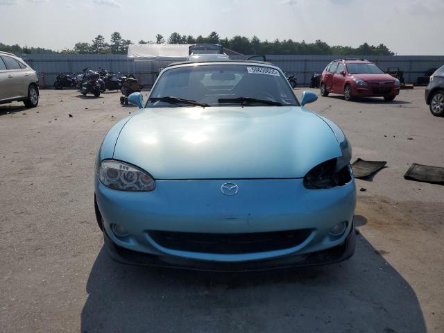 JM1NB353810212585 - 2001 MAZDA MX-5 MIATA BASE BLUE photo 5