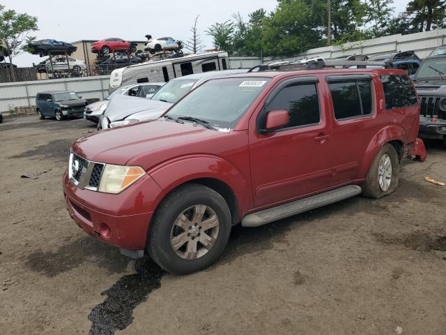 5N1AR18W75C708952 - 2005 NISSAN PATHFINDER LE RED photo 1