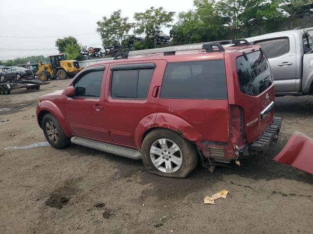 5N1AR18W75C708952 - 2005 NISSAN PATHFINDER LE RED photo 2
