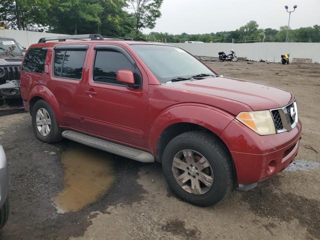5N1AR18W75C708952 - 2005 NISSAN PATHFINDER LE RED photo 4