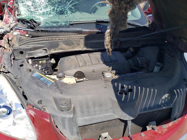 5GALVBEDXAJ167016 - 2010 BUICK ENCLAVE CXL RED photo 11