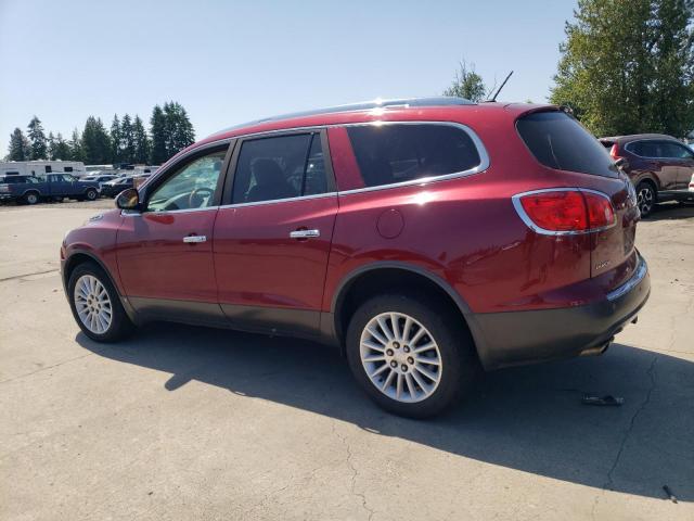 5GALVBEDXAJ167016 - 2010 BUICK ENCLAVE CXL RED photo 2