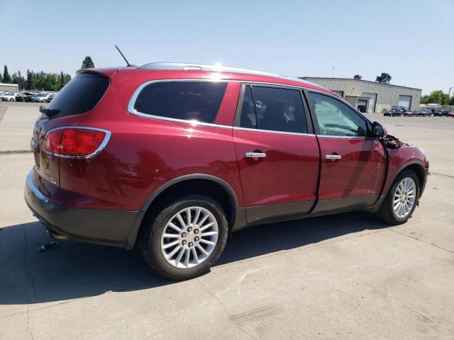 5GALVBEDXAJ167016 - 2010 BUICK ENCLAVE CXL RED photo 3