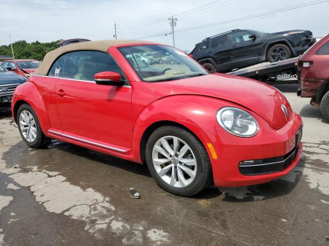 3VW5L7AT5EM807825 - 2014 VOLKSWAGEN BEETLE RED photo 4