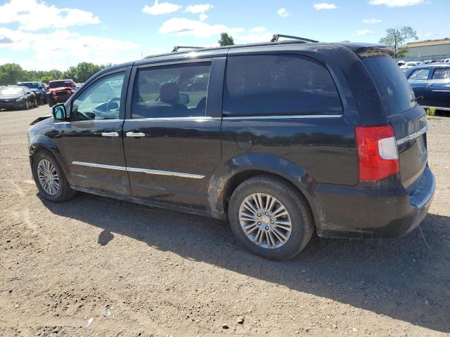 2C4RC1CGXER112556 - 2014 CHRYSLER TOWN & COU TOURING L BLACK photo 2