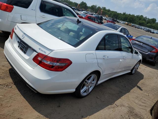 WDDHF9BB9DA749471 - 2013 MERCEDES-BENZ E 550 4MATIC WHITE photo 3