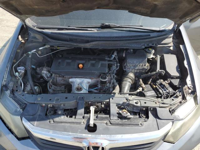 2HGFB2F56CH330567 - 2012 HONDA CIVIC LX GRAY photo 11
