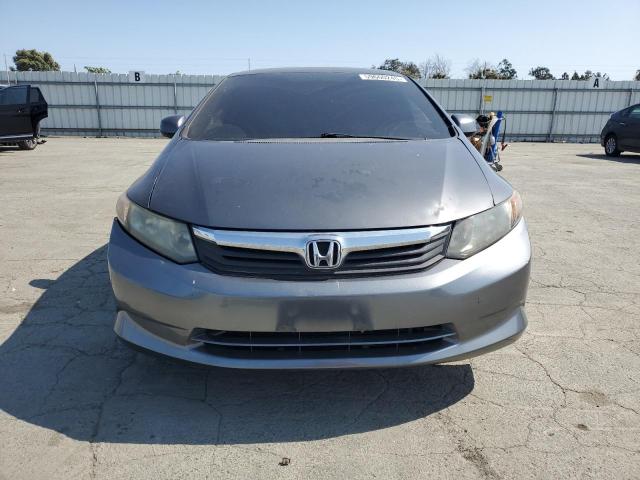 2HGFB2F56CH330567 - 2012 HONDA CIVIC LX GRAY photo 5