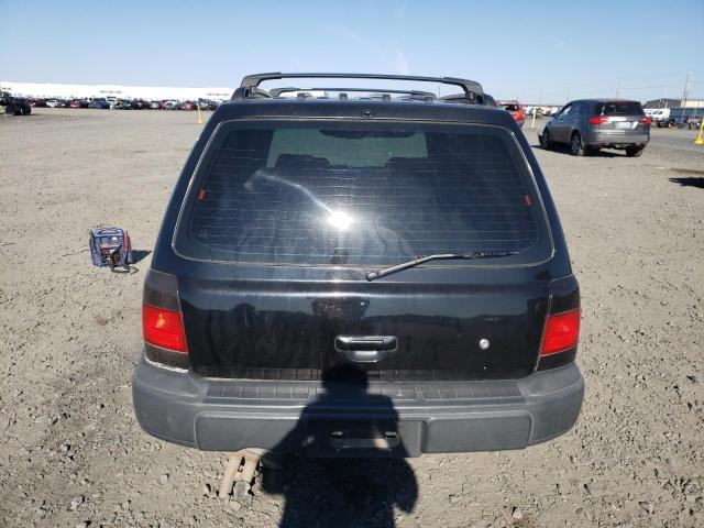 JF1SF6354XG739249 - 1999 SUBARU FORESTER L BLACK photo 6