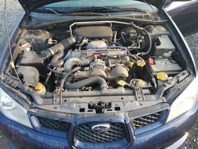 JF1GD67636H524002 - 2006 SUBARU IMPREZA 2.5I BLUE photo 11