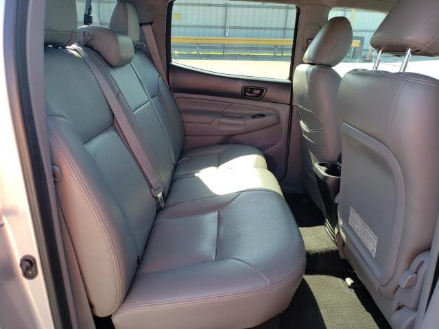5TFJU4GNXCX016316 - 2012 TOYOTA TACOMA DOUBLE CAB PRERUNNER SILVER photo 10