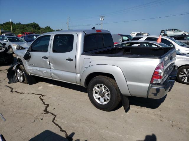 5TFJU4GNXCX016316 - 2012 TOYOTA TACOMA DOUBLE CAB PRERUNNER SILVER photo 2