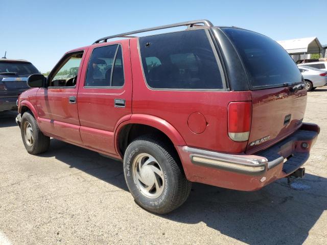 1GNDT13W8X2154217 - 1999 CHEVROLET BLAZER RED photo 2