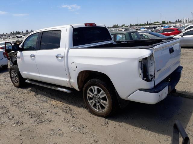 5TFAY5F11FX427178 - 2015 TOYOTA TUNDRA CREWMAX 1794 WHITE photo 2