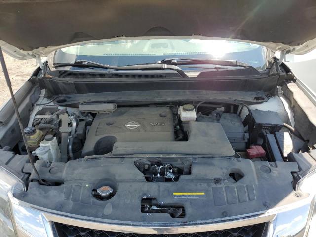 5N1AR2MMXDC627453 - 2013 NISSAN PATHFINDER S WHITE photo 11