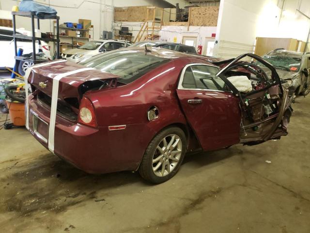 1G1ZE5E11BF171016 - 2011 CHEVROLET MALIBU LTZ ბურგუნდია ფოტო 3