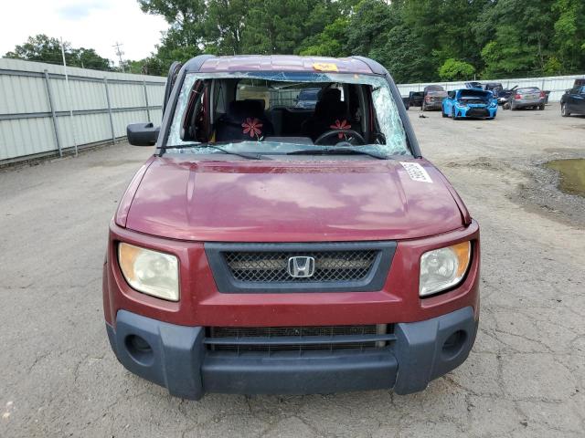 5J6YH28776L000569 - 2006 HONDA ELEMENT EX MAROON photo 5