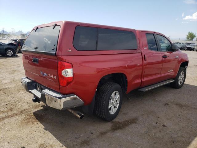 5TFRY5F16EX168849 - 2014 TOYOTA TUNDRA DOUBLE CAB SR/SR5 RED photo 3