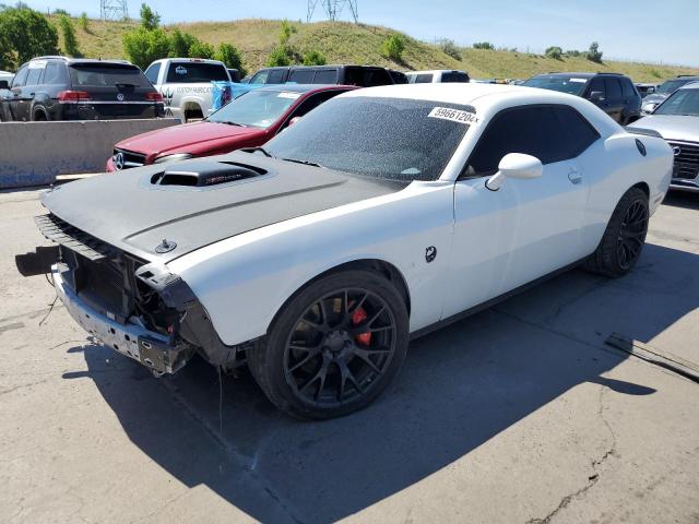 2C3CDZFJ3KH740893 - 2019 DODGE CHALLENGER R/T SCAT PACK WHITE photo 1