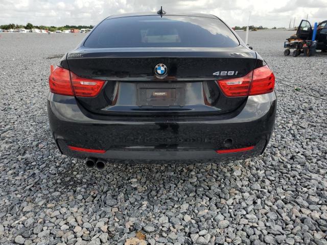 WBA4A5C56FGK15947 - 2015 BMW 428 I GRAN COUPE BLACK photo 6