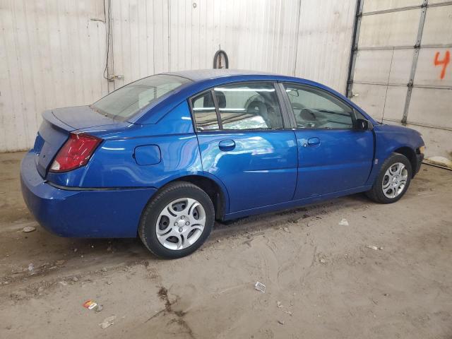 1G8AJ52F54Z130609 - 2004 SATURN ION LEVEL 2 BLUE photo 3