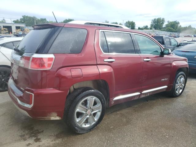 2GKFLVEK6G6345855 - 2016 GMC TERRAIN DENALI BURGUNDY photo 3