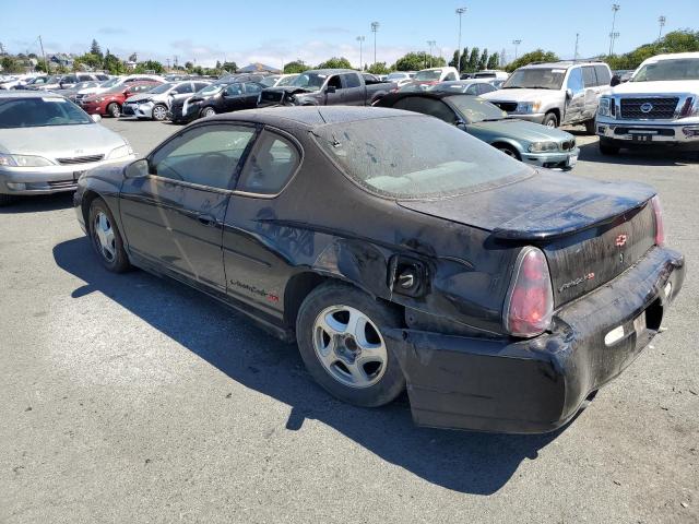 2G1WX15K719200511 - 2001 CHEVROLET MONTE CARL SS BLACK photo 2