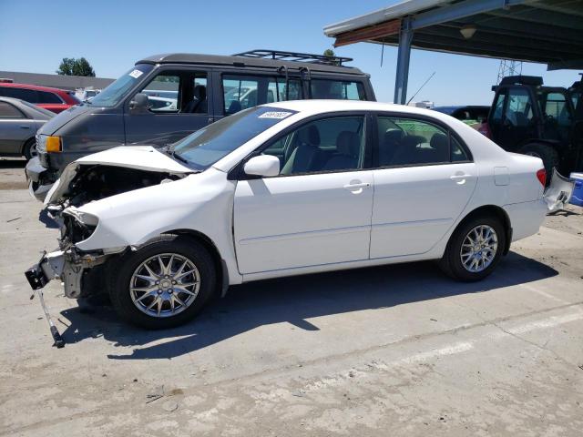 JTDBR32E570127779 - 2007 TOYOTA COROLLA CE WHITE photo 1