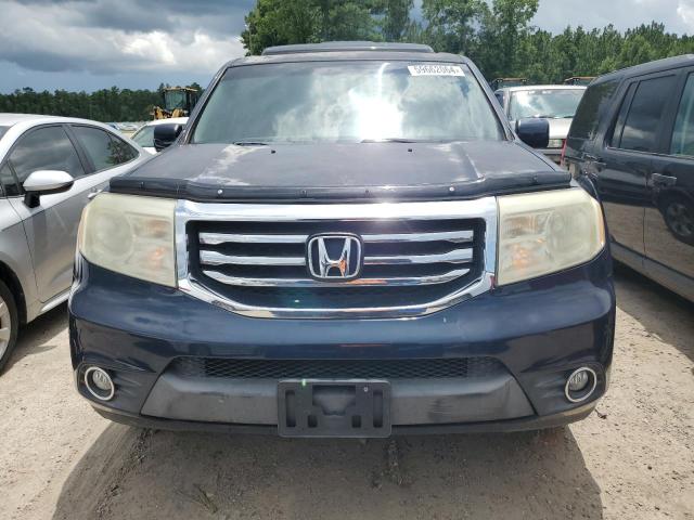 5FNYF3H5XCB009023 - 2012 HONDA PILOT EXL BLUE photo 5