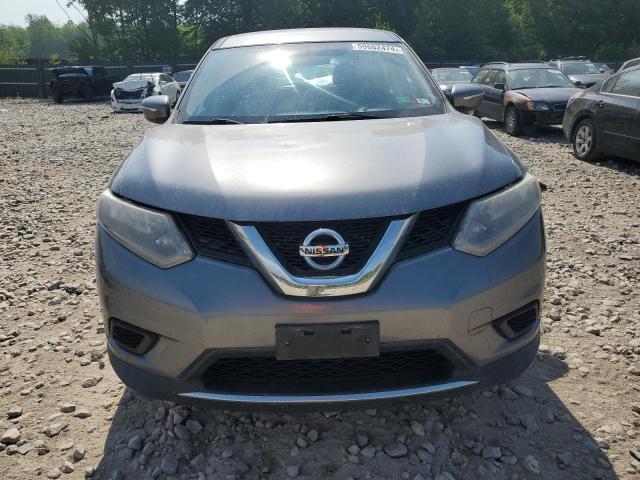 KNMAT2MV9FP592012 - 2015 NISSAN ROGUE S GRAY photo 5