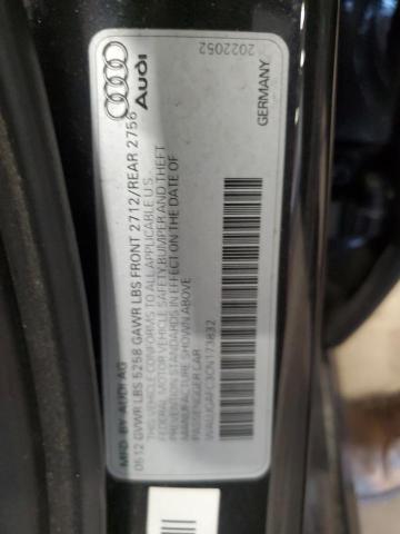 WAUJGAFC3CN173832 - 2012 AUDI A6 PRESTIGE გრაფიტი ფოტო 12