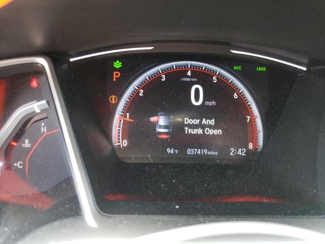 2HGFC2F80KH549255 - 2019 HONDA CIVIC SPORT 白色 照片 9