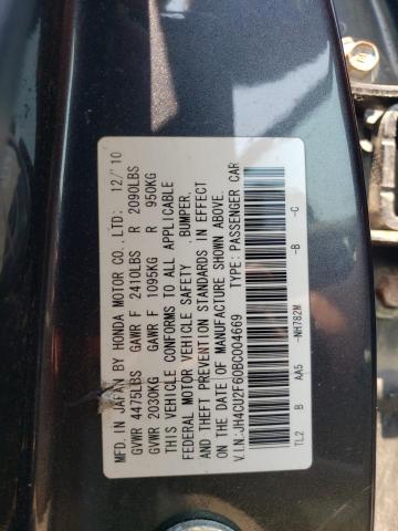 JH4CU2F60BC004669 - 2011 ACURA TSX BLACK photo 12