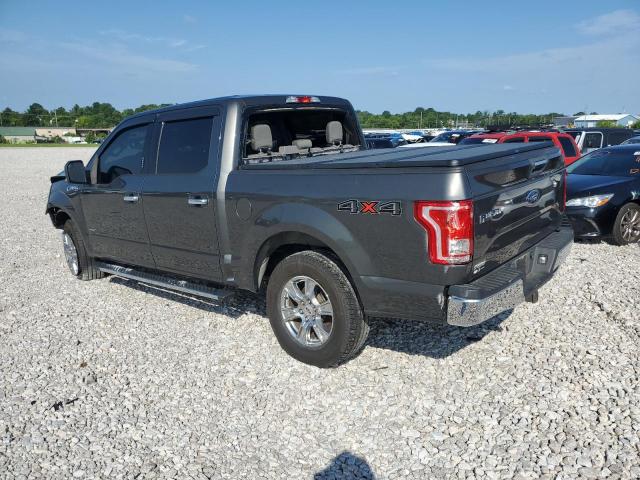 1FTEW1EG4FKE33317 - 2015 FORD F150 SUPERCREW GRAY photo 2